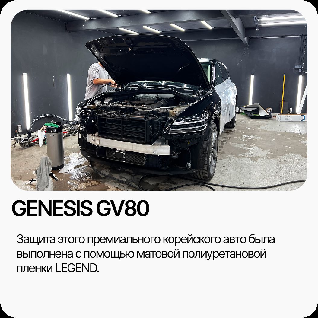 Матовая оклейка Genesis GV80