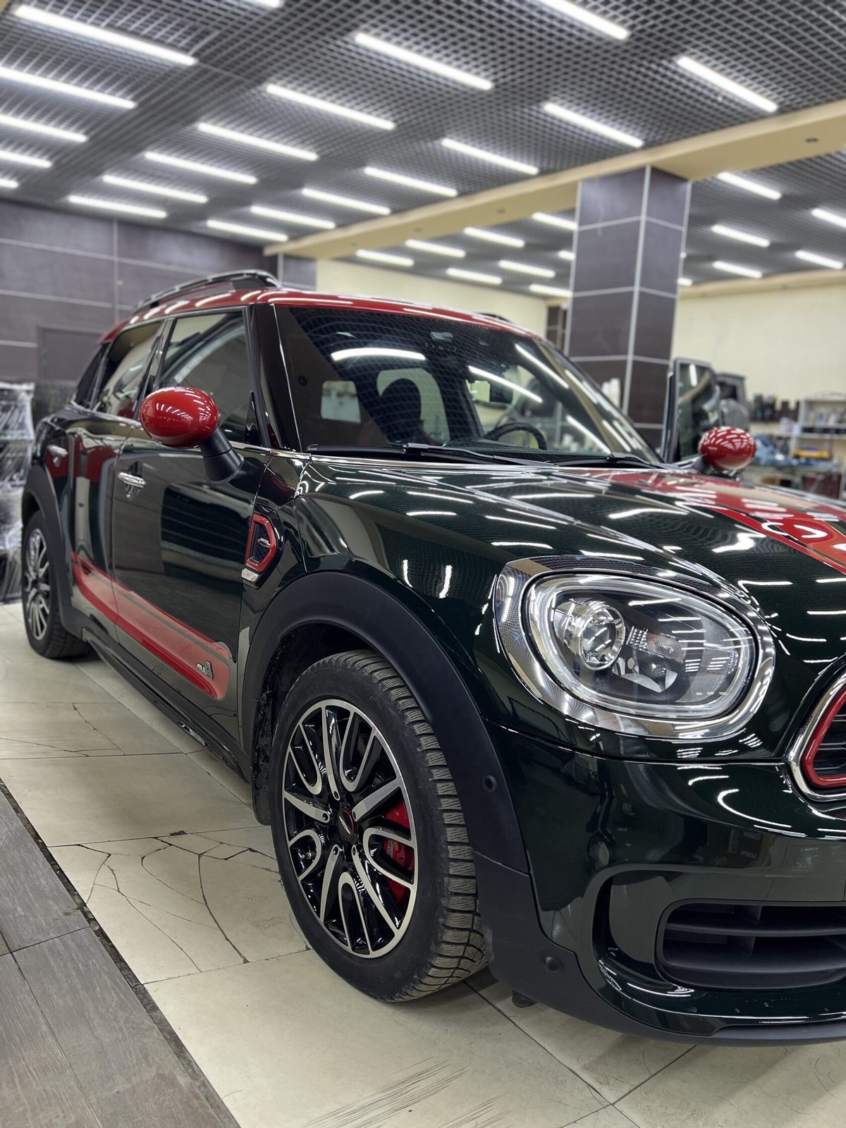 Оклейка плёнкой Mini Cooper — фотоотчёт
