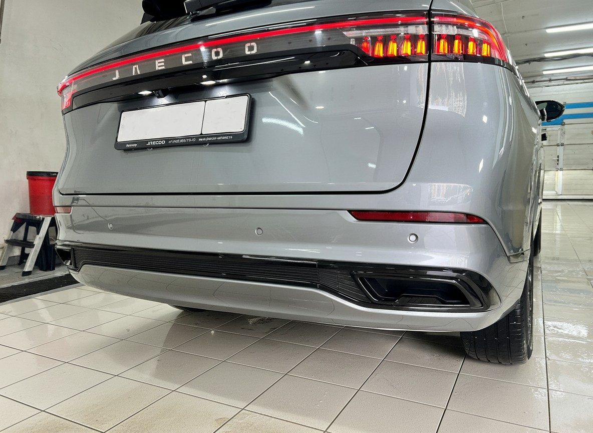Антихром Jaecoo J8 — фотоотчёт