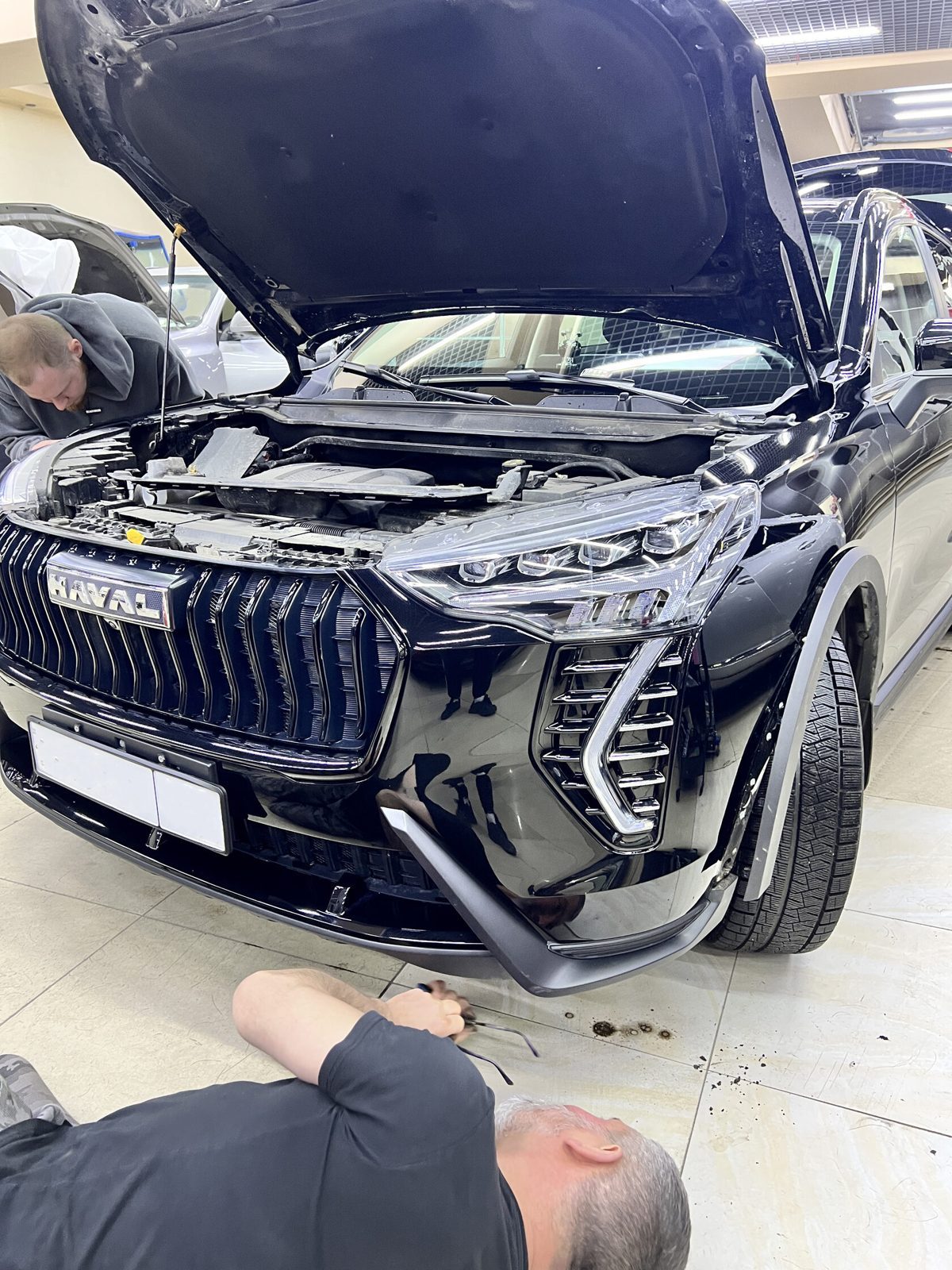 Процесс — работа мастера — localpaint_haval_jolion