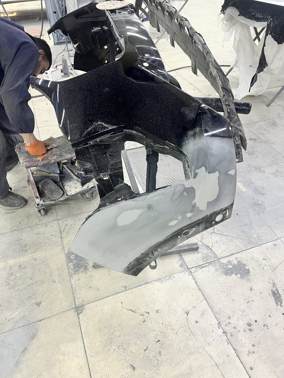 Процесс — работа мастера — localpaint_haval_jolion