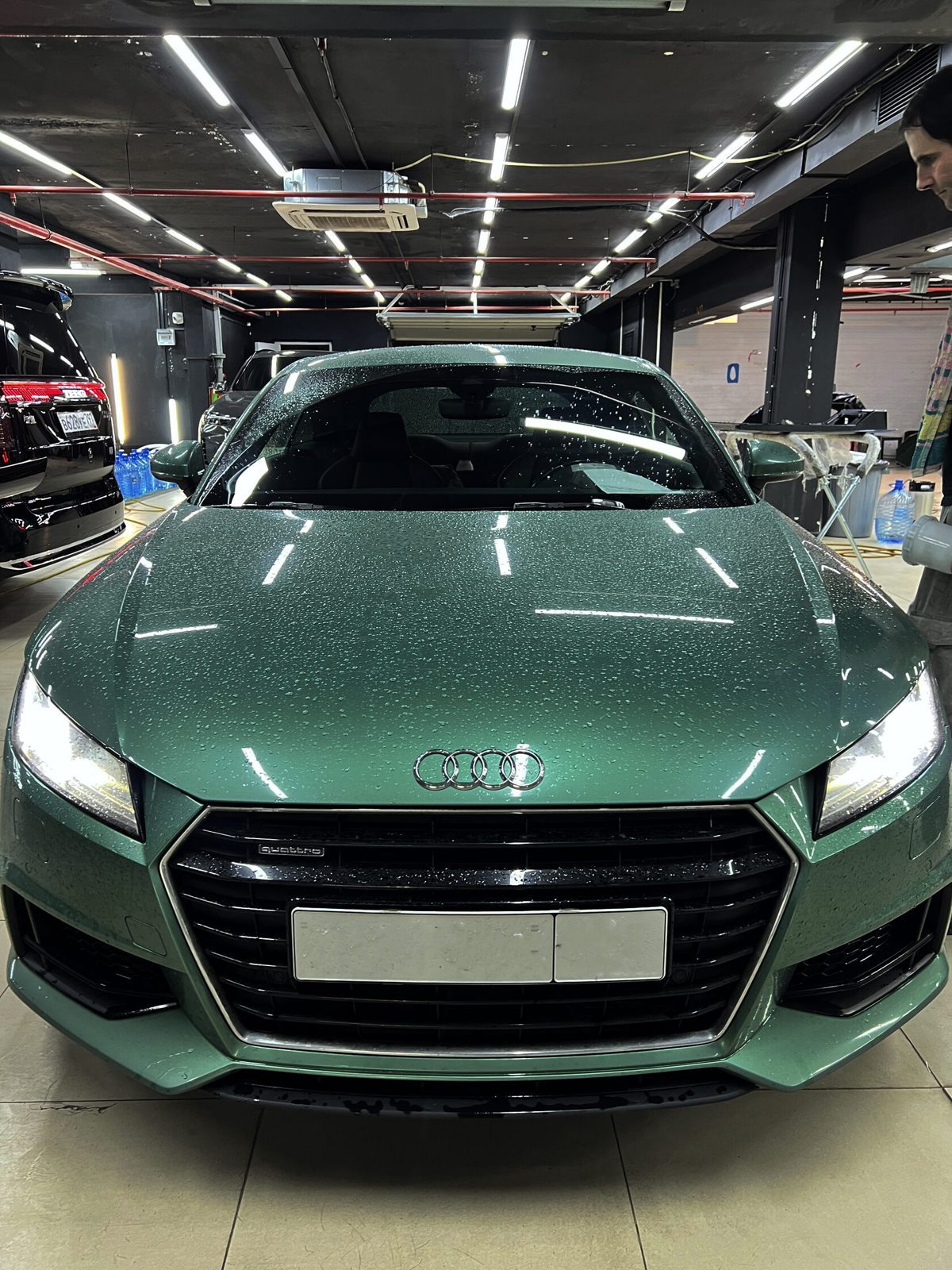 Покраска порога Audi TT — фотоотчёт