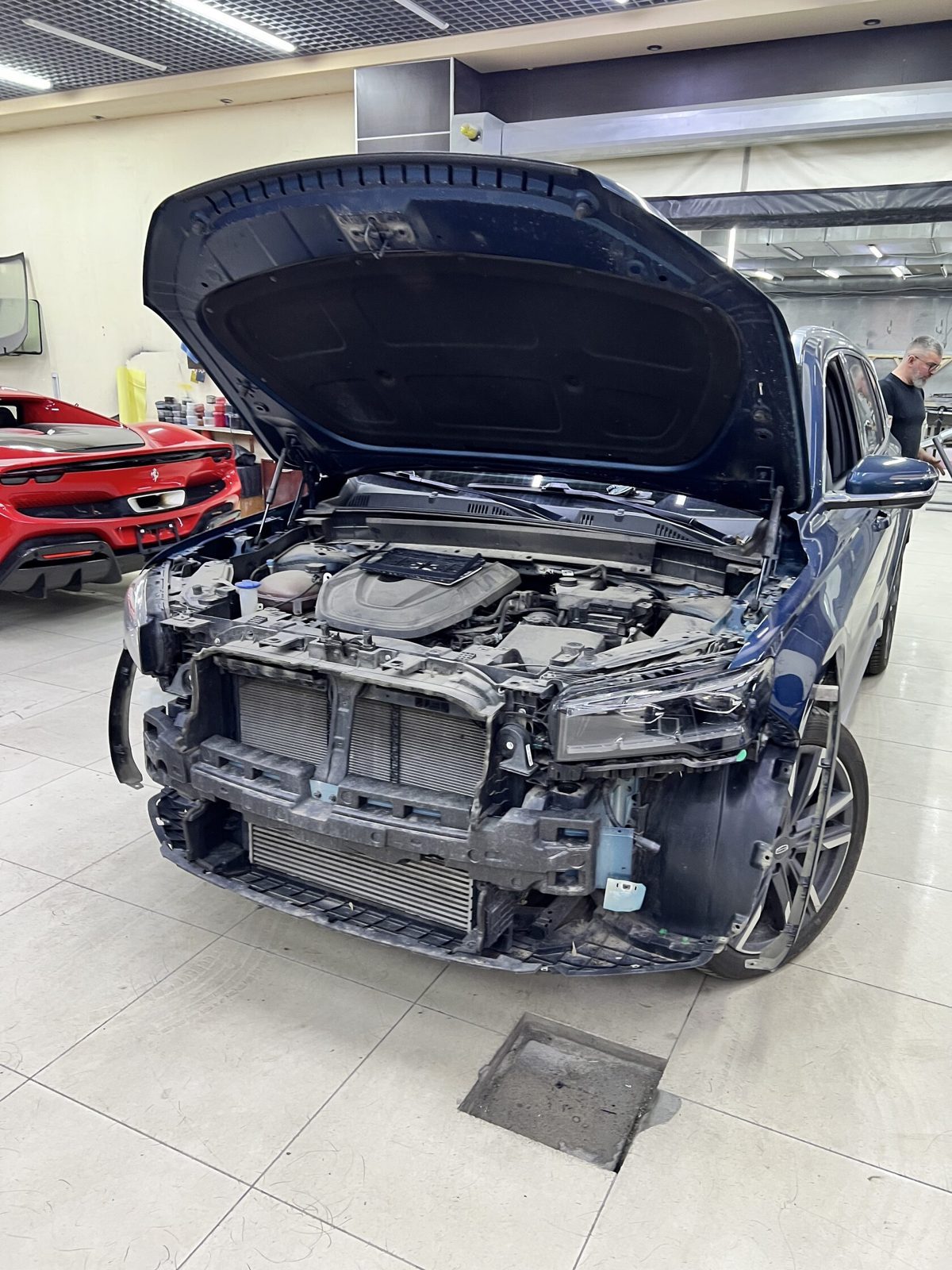 Процесс — работа мастера — pokraska_pdr_geely