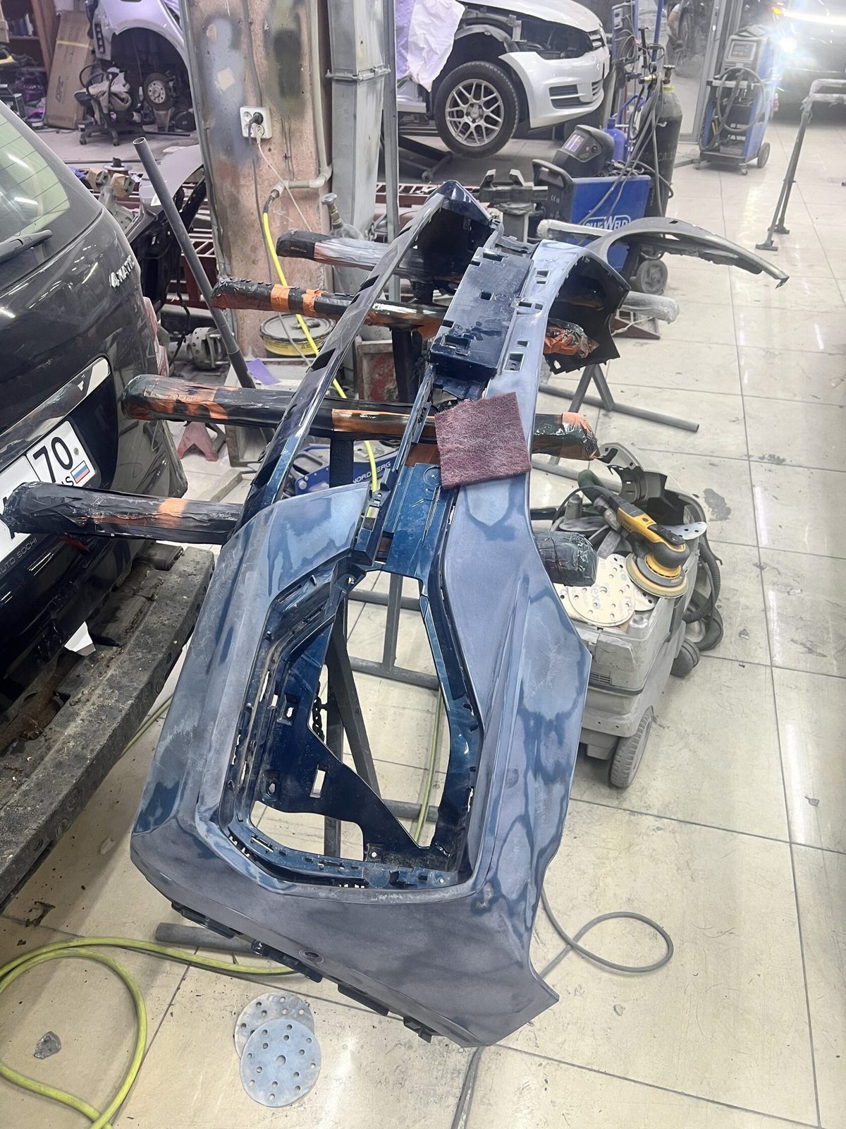 Процесс — работа мастера — pokraska_pdr_geely